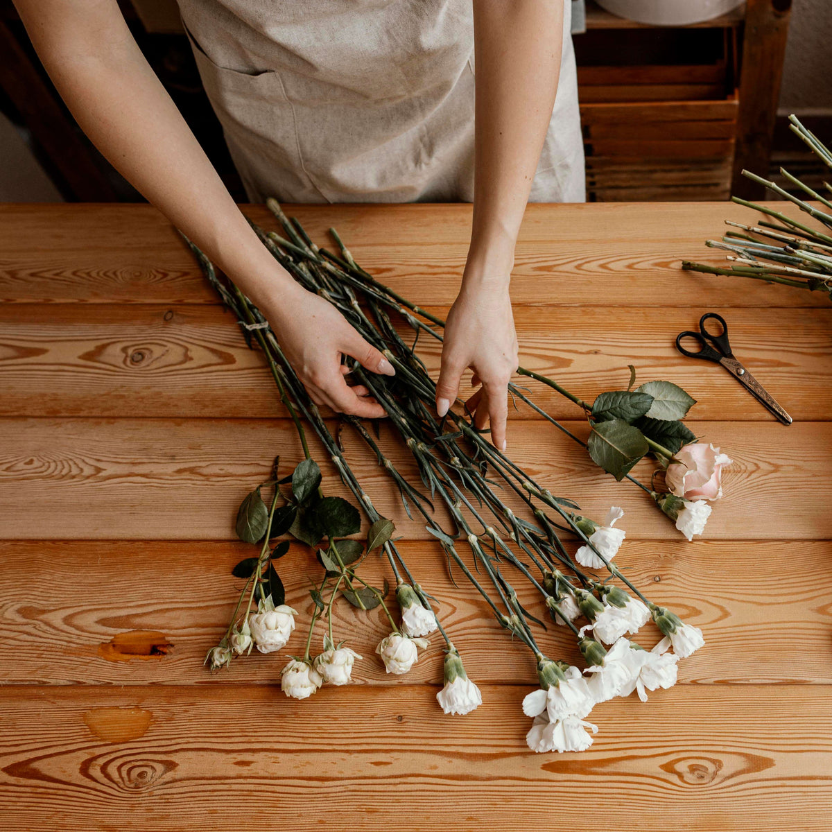 Fleurs en vrac pour bouquet