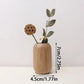 Vase en Bois Modèle 2 Fleurs-Séchées Gaya Vase en bois