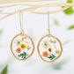 Boucles d'Oreilles en Fleurs Séchées Joséphine Maison Gaya Boucles d'oreilles en fleurs séchées