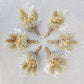 Boutonnières en Fleurs Séchées Baptême (8 pièces) Maison Gaya Boutonnière