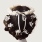 Couronne de Tête Champêtre en Fleurs Séchée Gypsophiles Naturelles Maison Gaya Couronne de tête