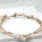 Couronne de Tête en Fleurs Séchées Rose Maison Gaya Couronne de tête