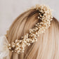 Couronne de Tête Fleurs Séchées Bohème pour Mariage Maison Gaya Couronne de tête