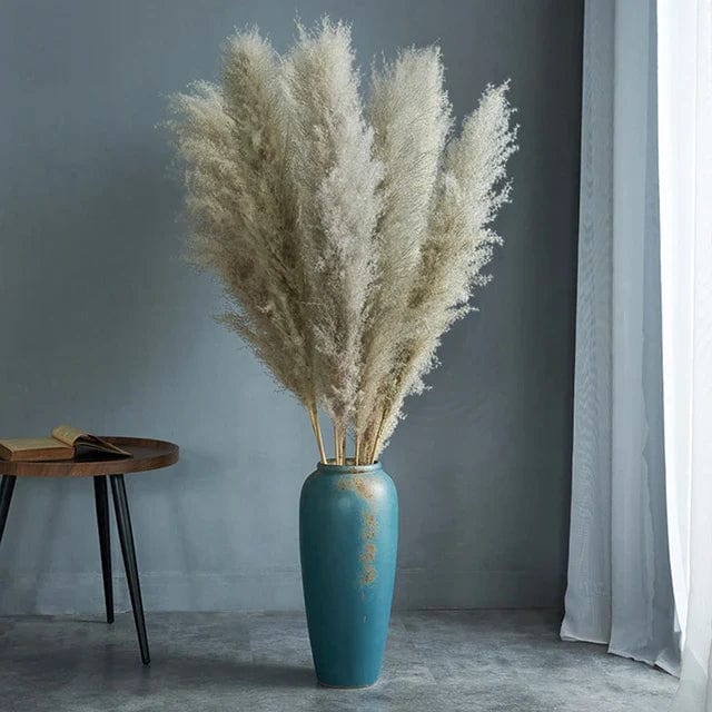 Grandes Herbes de la Pampa Grises Touffues - 115 cm 5 Maison Gaya Herbes de la pampa