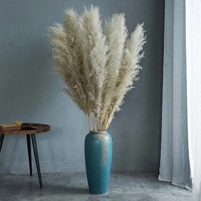 Grandes Herbes de la Pampa Grises Touffues - 115 cm 5 Maison Gaya Herbes de la pampa