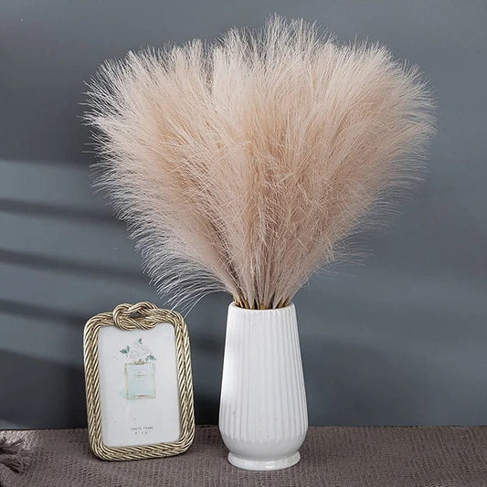 Herbes de la Pampa Beiges - 5 Tiges 53 cm Maison Gaya Herbes de la pampa