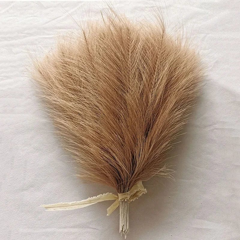 Herbes de la Pampa Marrons - 5 Tiges 35 cm Maison Gaya