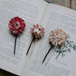 Lot de 4 Épingles en Fleurs Séchées Style Boho Maison Gaya Épingle en fleurs séchées