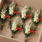 Lot de Mini Bouquets de Fleurs Séchées Champêtre Maison Gaya Mini bouquet