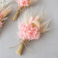 Lot de Mini Bouquets de Fleurs Séchées Mariage Rose Maison Gaya Mini bouquet