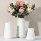 Vase Blanc Moderne Maison Gaya Vase en plastique