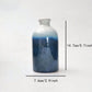 Vase en Céramique Bleu Circulaire Petit Maison Gaya Vase en céramique