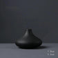 Vase Noir en Céramique Modèle 2 Maison Gaya Vase en céramique
