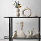 Vase Scandinave Blanc Maison Gaya Vase en céramique