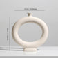 Vase Scandinave Blanc Rune Maison Gaya Vase en céramique