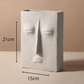 Vase Visage Artistique Modèle 10 Maison Gaya Vase en céramique
